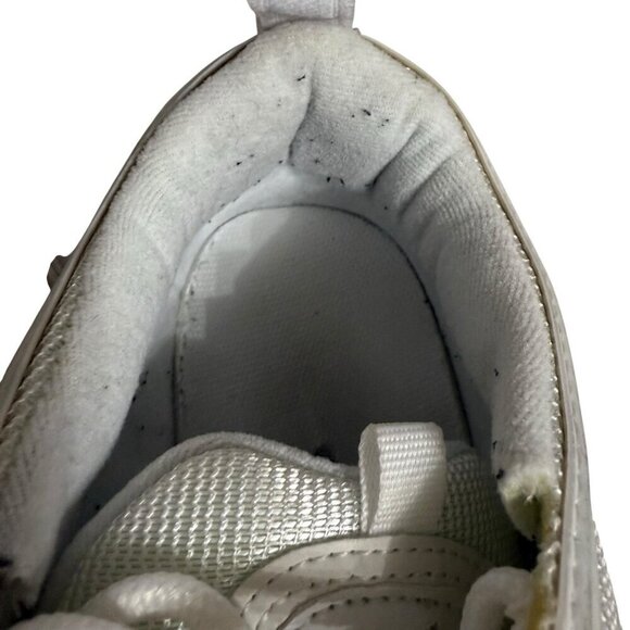 Nike Air Max 97 Women's Sneakers Shoes Size 8Triple White Leather Mesh - Picture 13 of 15